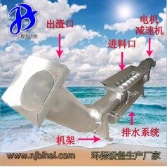LYZ402/11 污水處理螺旋式壓榨機(jī) 廠(chǎng)家直銷(xiāo) 污泥濃縮機(jī)泥餅機(jī)