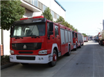豪沃泡沫消防車價(jià)格